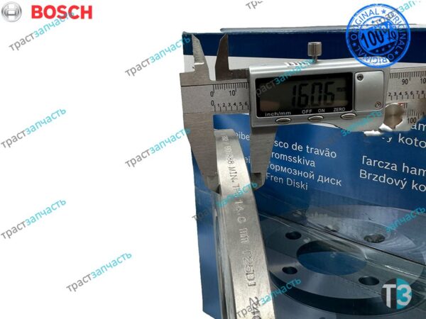 Диск тормозной задний 2,4 RWD 115 л.с TR > 06 6C162A315AB/1451765/2262937/1464031  BOSCH