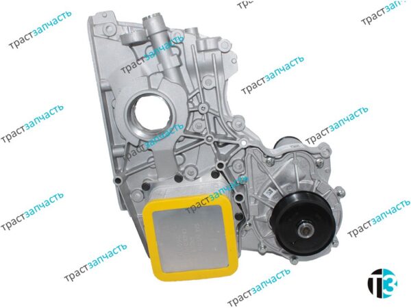 Крышка мотора передняя Cummins ISF 2.8 (Евро 3) (масл.насос,помпа,маслоохлад.) Оригинал