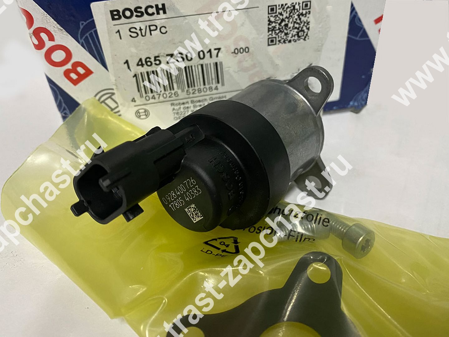 Клапан ТНВД EBPO 3-4 Fiat Ducato3- Iveco Daily3- 2006- 2.3  71754810/42578530 BOSCH QR-код | Артикул: BCH 1465ZS0017