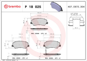 Тормозные колодки передние Solaris IV Rio III IV BREMBO