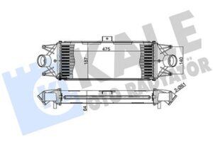 Интеркулер Iveco Daily (2000-2011год) 5801349166/5801313640  KALE