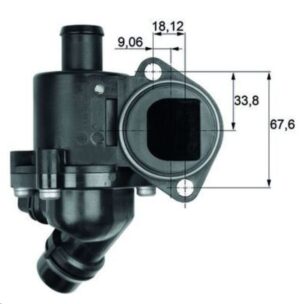 Термостат в сборе с корпусом 100°C AUDI MAHLE