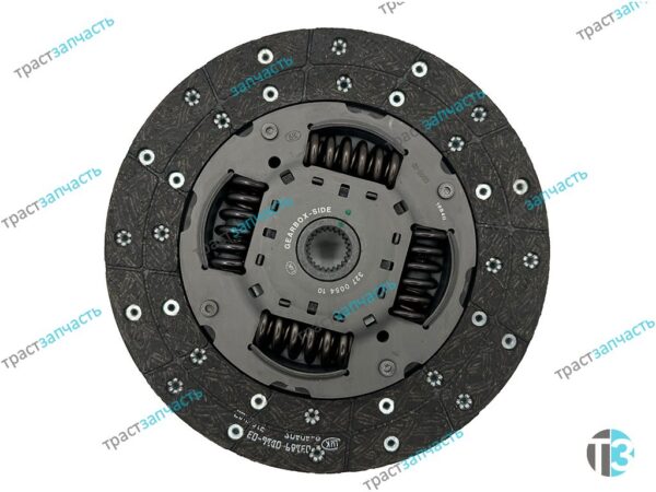 Сцепление 2.2 MT82 RWD (корзина+диск+выжимной+переходник) одномассовое TR > 11 LUK JMC