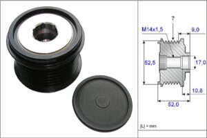 Шкив генератора TOYOTA/LEXUS CAMRY/LC PRADO/GS/IS/RC 2.5/3.5/4.0 2003 > 27415-0W06