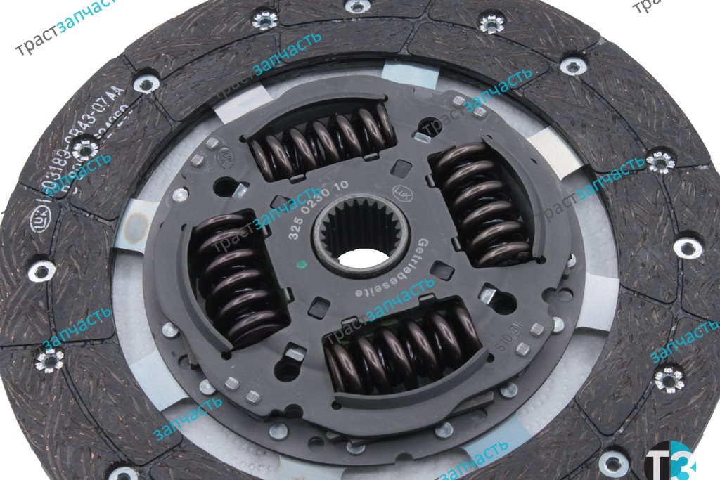 Сцепление к-т 2.2 MT75 (85/110ps) 5 ступ.кпп 6C117540EA/1801226/625304409 LUK EUROPE - Миниатюра товара 4