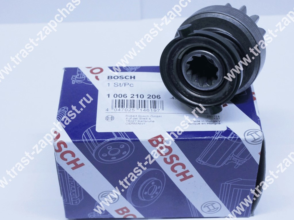 Бендикс стартера TR > 06 > н.в.2.2 155 л.с. RWD 1006210206/1986SE1654 BOSCH EUROPE - Миниатюра товара 1
