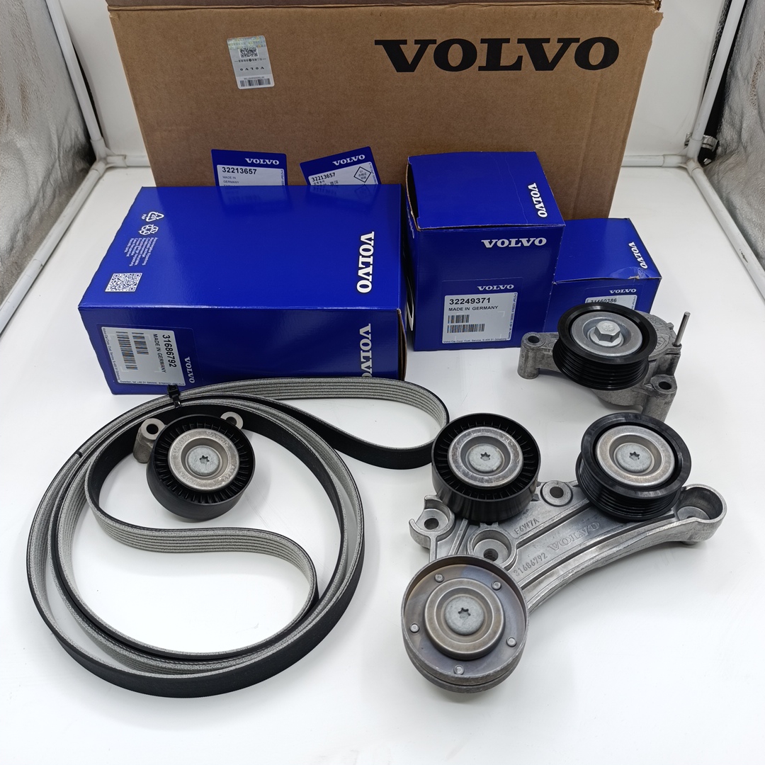 Комплект приводного ремня генератора Volvo 2.0T (двиг.B4204T27) (ORIGINAL VOLVO) - Миниатюра товара 1