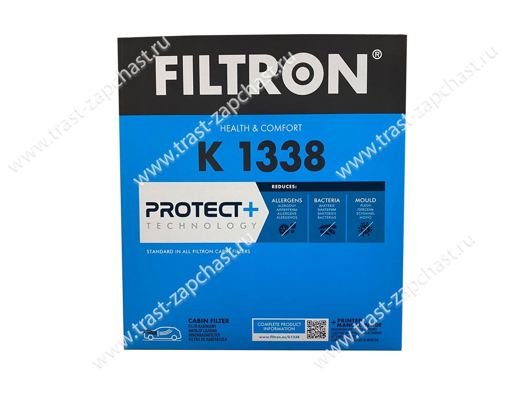 Фильтр салона Cust 12-,Tr 14- (не угольный) BK2119G244AB/1812679/1839688 FILTRON - Миниатюра товара 1