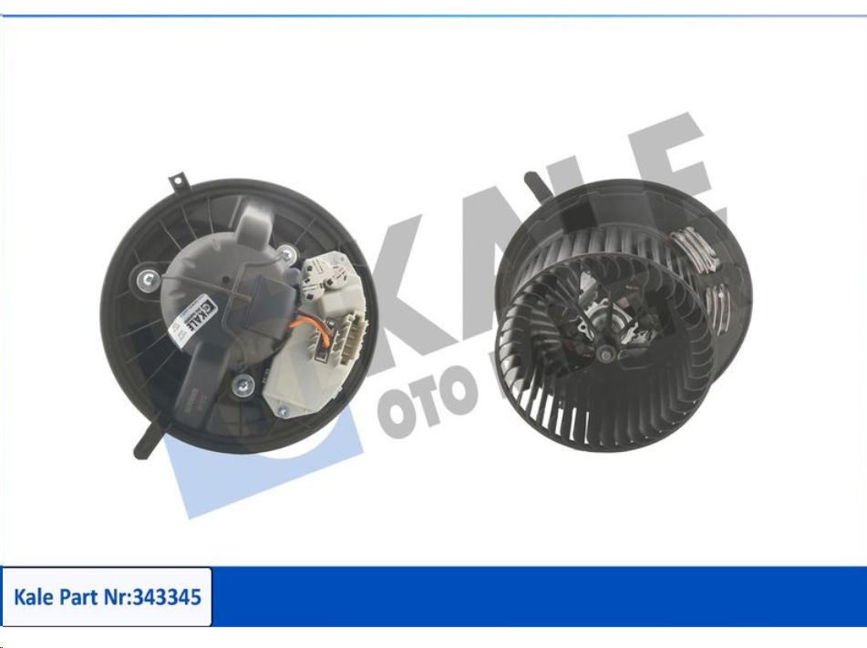 Мотор печки BMW 1 (E81/E87), 3 (E90/E91/E92/E93), X1 (E84), X3 (F25), X4 (F26) (KALE OTO RADYATÖR) - Миниатюра товара 1