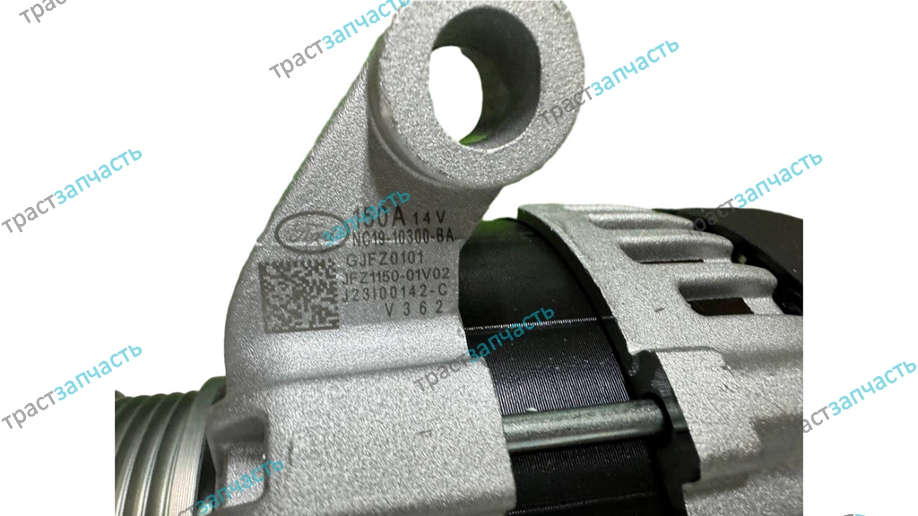 Генератор (ЕВРО 5) 150А 6PK FWD (перед. привод ) CC1T10300BD/NC1910300BA/1874992/2545291 JMC - Миниатюра товара 4
