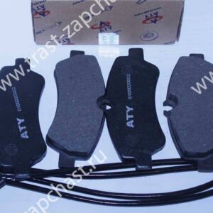 Тормозные колодки задние TR > 14 г.+ Custom>12 (датчик износа длинн. провод) ATY