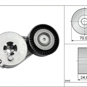 Ролик генератора VAG Audi,Seat,Skoda,Volkswagen (натяжной) 2.0 TFSI/TSI (c 2010-2015) INA EUROPE