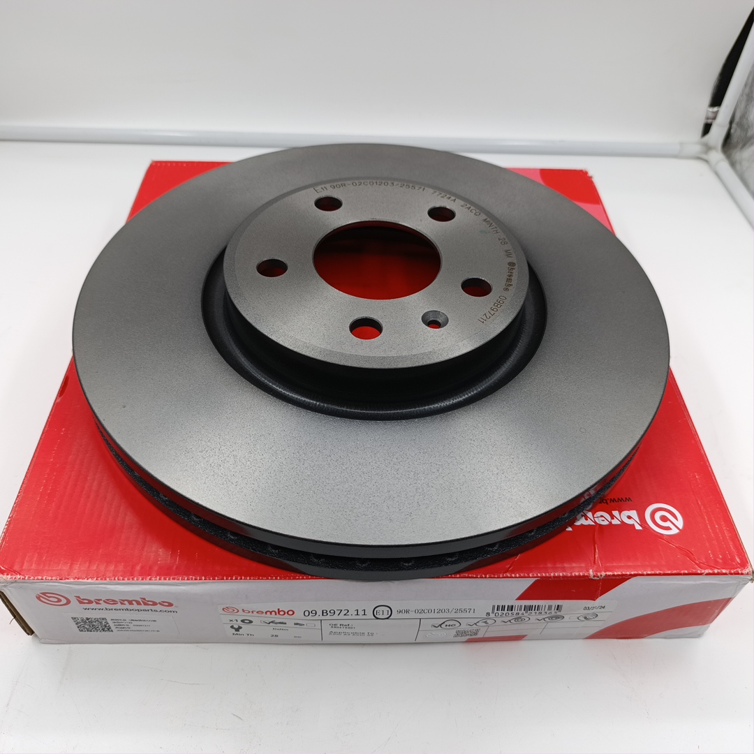 Диск тормозной передний Audi A4 A5 Q5 BREMBO - Миниатюра товара 1