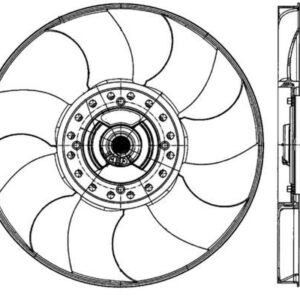 Термомуфта TR > 06 2,2/2,4 6С118С617СС/1695329/1436157/1677099 MAHLE PREMIUM LINE