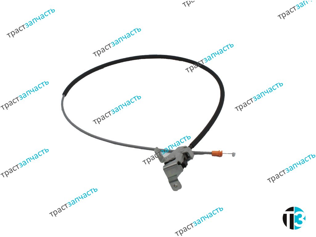 Замок задней двери TR > 06 (Верхний,левый, с тросиком)YC15V43287BH/1494096 BSG