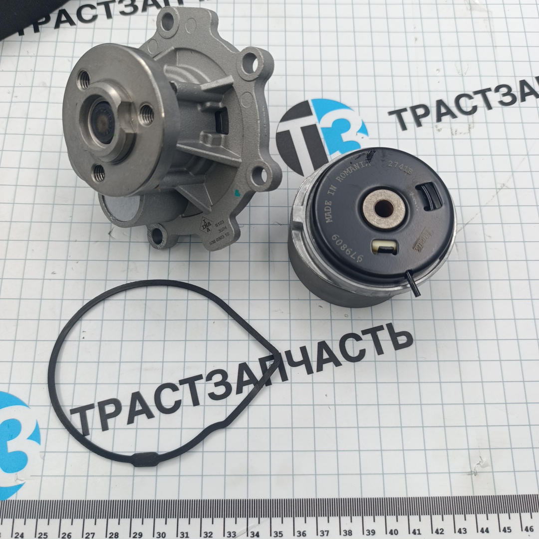 Комплект ГРМ 1.6 Opel Astra 1.6-1.8 16V 02- (+помпа) INA EUROPE - Миниатюра товара 2