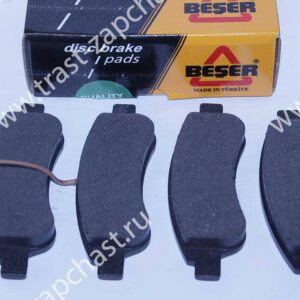 Тормозные колодки задние Boxer3-Ducato3 (250-290 кузов) R15/16 +Датчик BESER