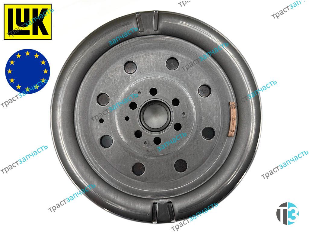 Маховик двухмассовый Volkswagen Transporter/Multivan T5 1.9TDI (230mm,c 2003 -2009г) LUK EUROPE - Миниатюра товара 2