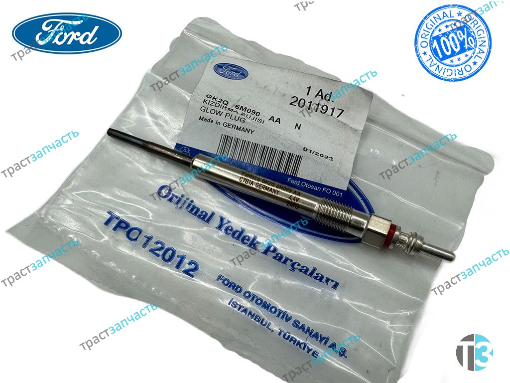 Свеча накаливания 2.0 TR > 15 ECOBLUE GK2Q6M090AA/2011917 OTOCAH - Миниатюра товара 1