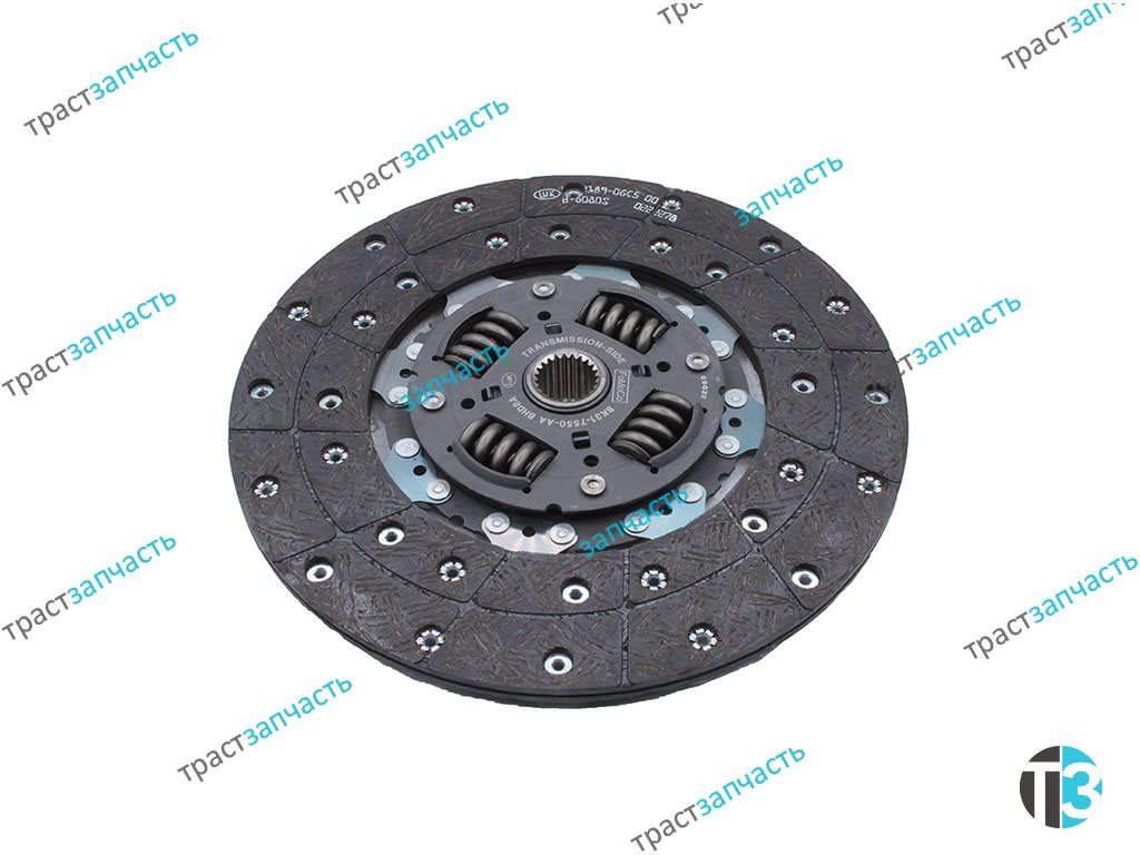 Сцепление 2.2 MT82 RWD (корзина+диск) двухмассовое TR > 11 BK317540AB/1731737/627304009 OTOCAH - Миниатюра товара 3