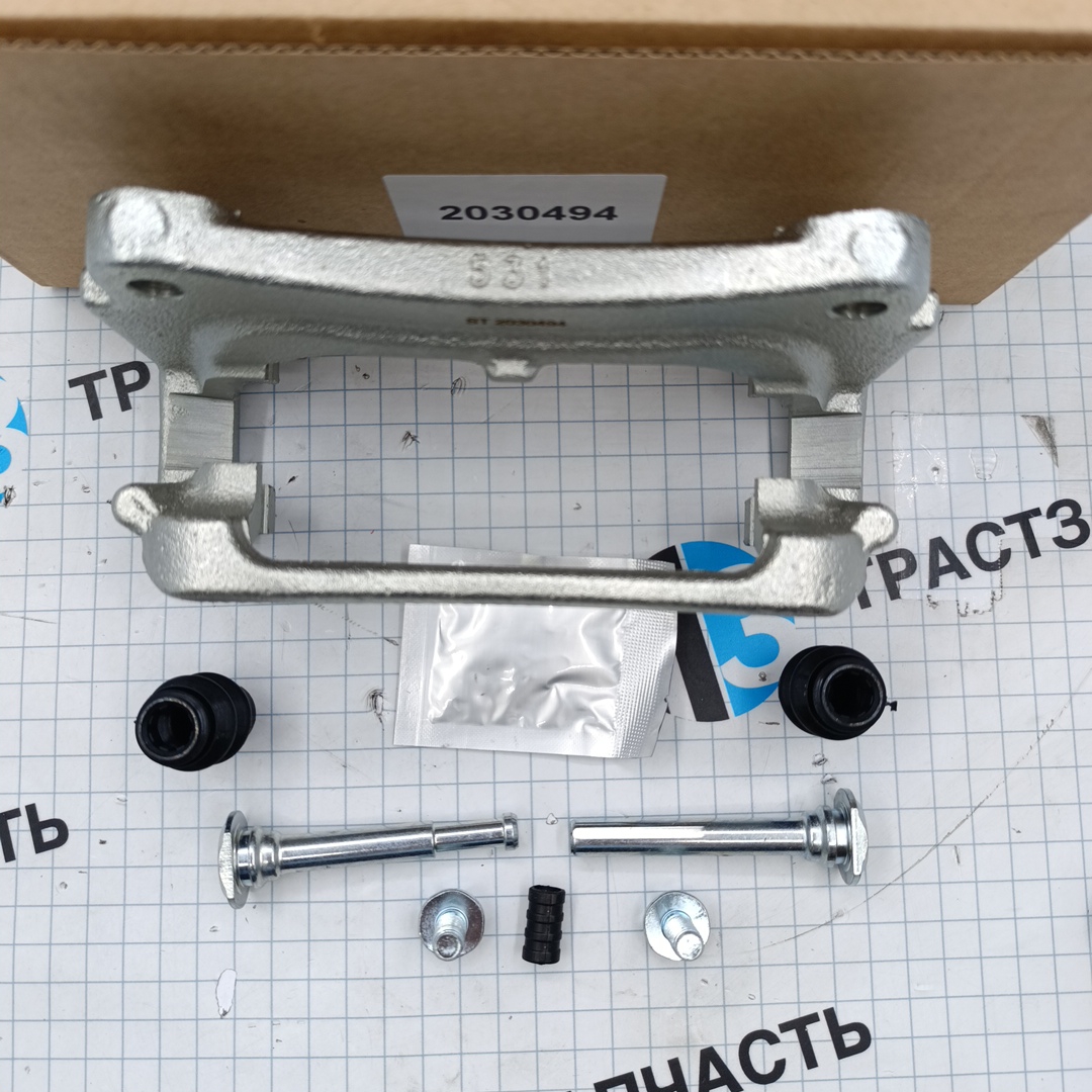 Скоба заднего правого суппорта TR > 14 RWD 140-155 (двускатные зад.колеса) BK312B582AC ТЗ - Миниатюра товара 2