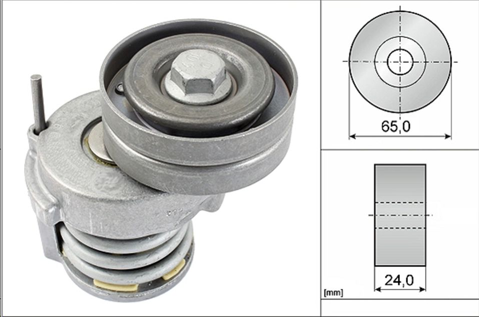 Ролик генератора VAG Audi,Seat,Skoda,Volkswagen (натяжной) 1.2-1.4TSI/1.6FSI (INA EUROPE) - Миниатюра товара 1