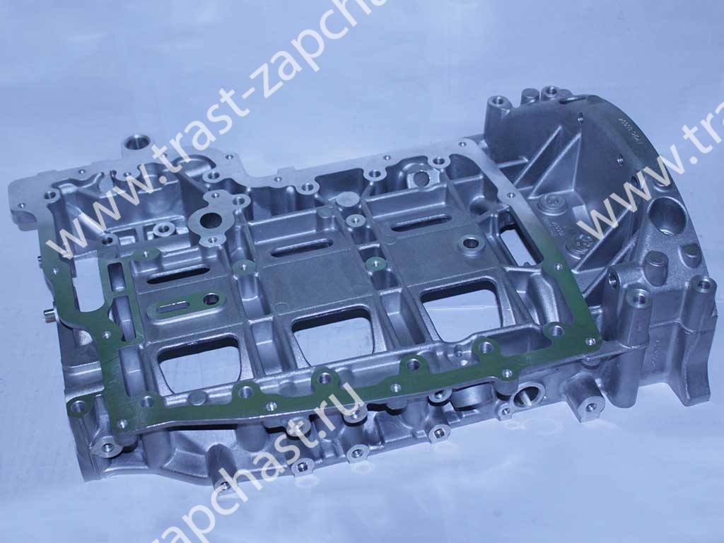 Плита блока цил.нижняя Евро4 FWD FK2Q6U004AA/1681566/0130СА (без отверстия под датчик ур масла) JMC - Миниатюра товара 1