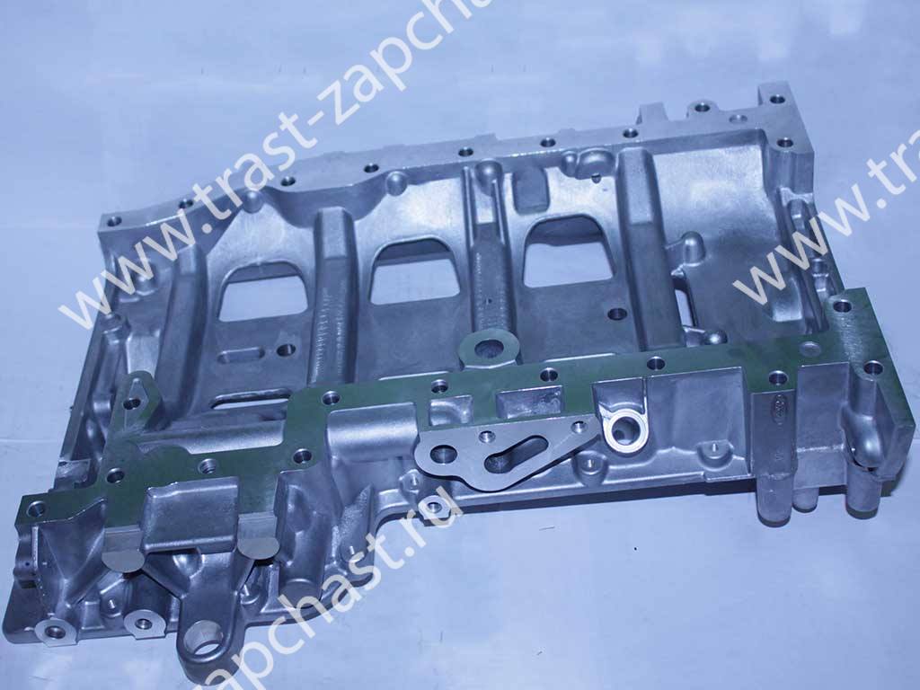 Плита блока цил.нижняя Евро4 FWD FK2Q6U004AA/1681566/0130СА (без отверстия под датчик ур масла) JMC - Миниатюра товара 2