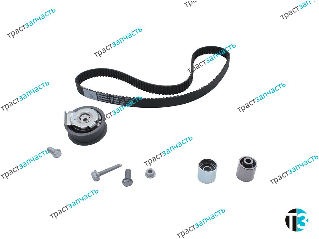 Комплект ГРМ VAG Audi, Seat, Skoda, Passat VW 2.0TFSi Z=148×23 07>  CONTITECH - Миниатюра товара 1