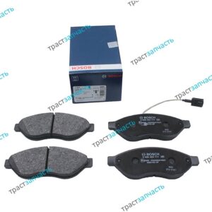 Тормозные колодки передние Боксер/Дукато(250) R15 BOSCH EUROPE