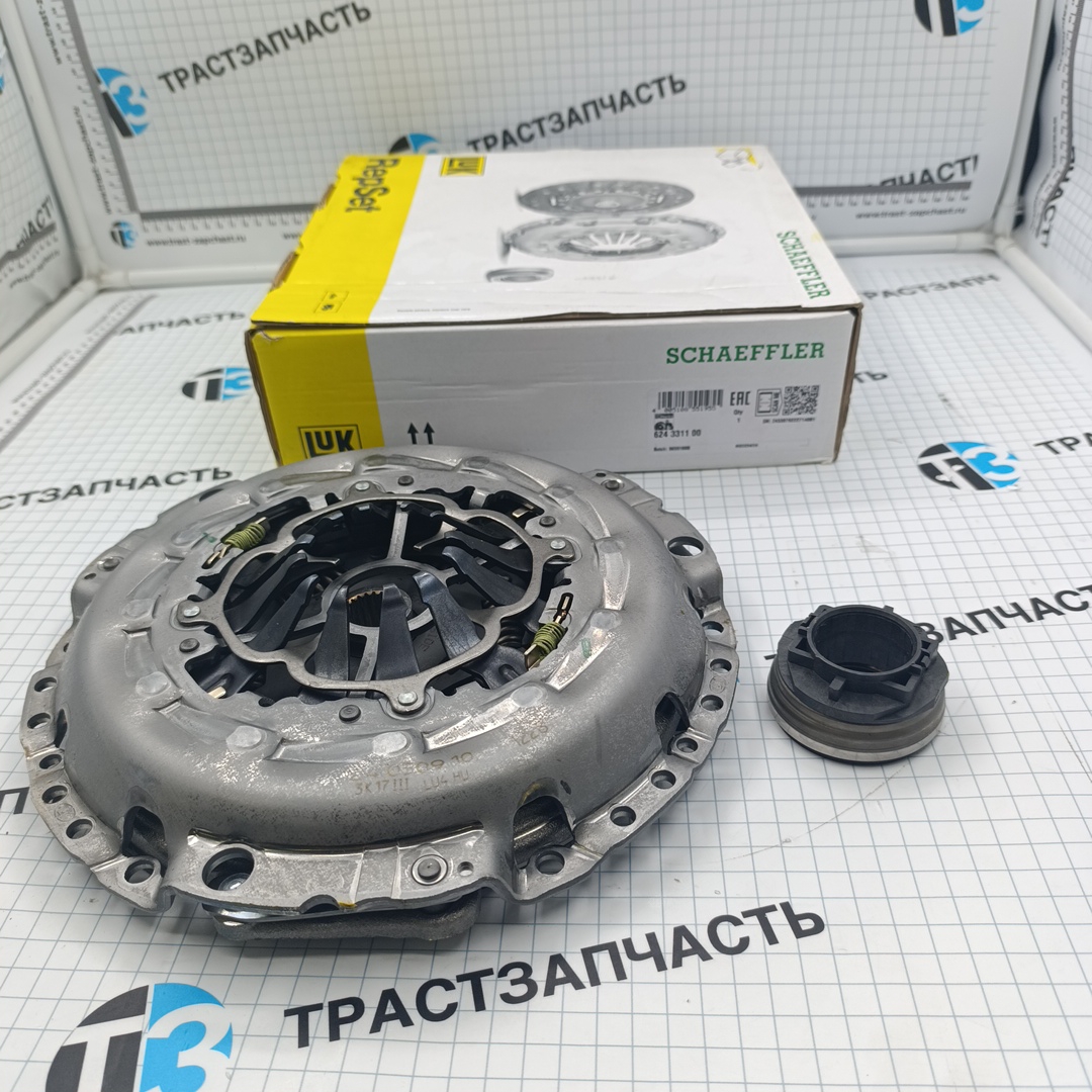 Сцепление VAG Audi A4 (B6/B7), A6 (4F2) 2.7-3.0 TDI LUK EUROPE - Миниатюра товара 1