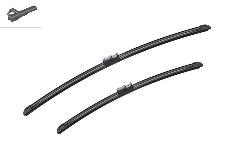 Щетки стеклоочистителя VAG Audi A3/Skoda Octavia II/Golf V ’04 (передн,бескаркас.600/475mm) BOSCH - Миниатюра товара 1