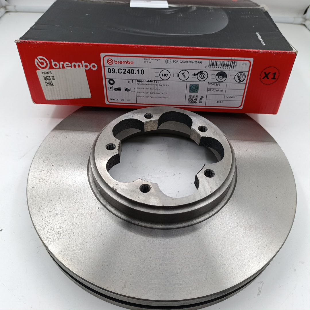 Диск тормозной передний с 2014 г.в FWD перед.привод 288мм.BREMBO EUROPE - Миниатюра товара 1