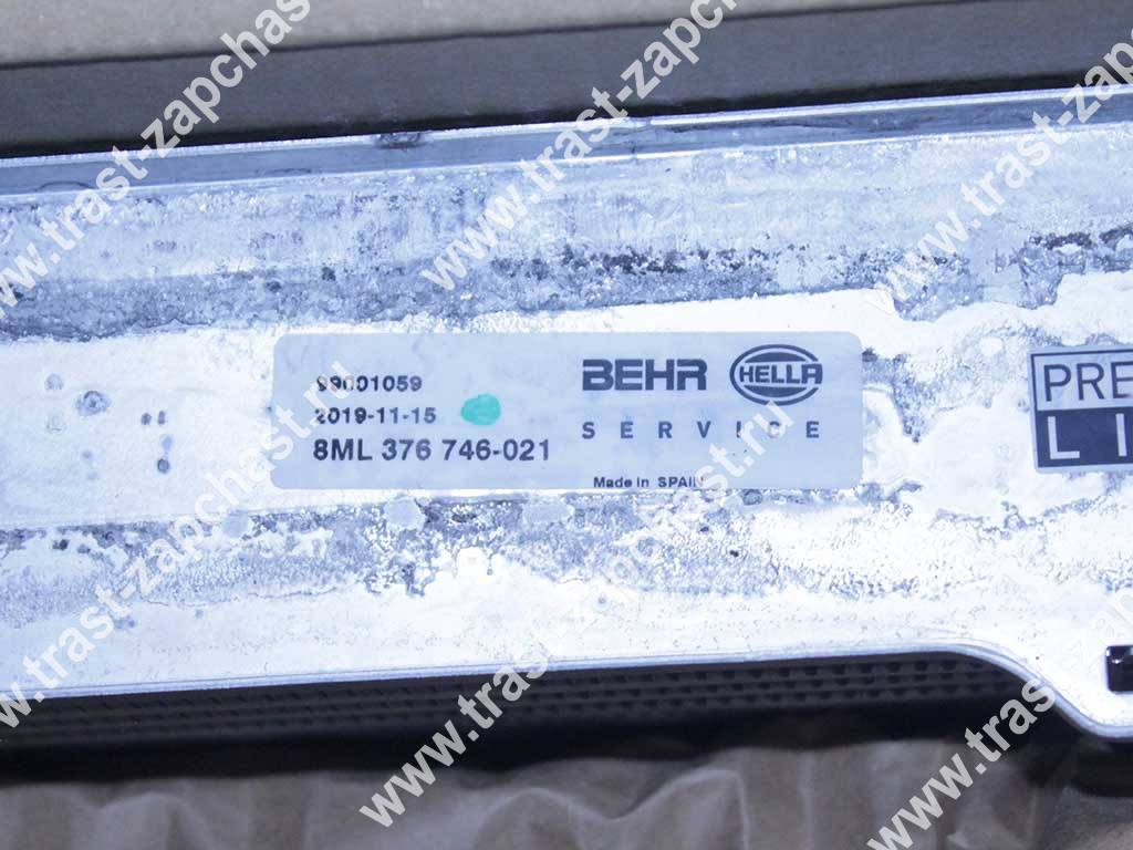 Интеркулер Peugeot Boxer 3-Fiat Ducato 3- евро4 (широкий 6см) 0384K1/1614156880 BEHR HELLA - Миниатюра товара 1