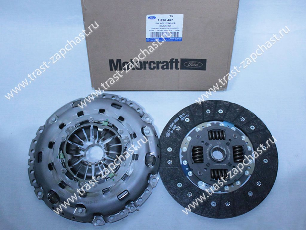 Сцепление 2.2 TR > 06 VMT6 FWD (корзина+диск) двухмасс. 6 ступ 8C117540CB/1526467/625306109 OTOCAH - Миниатюра товара 1