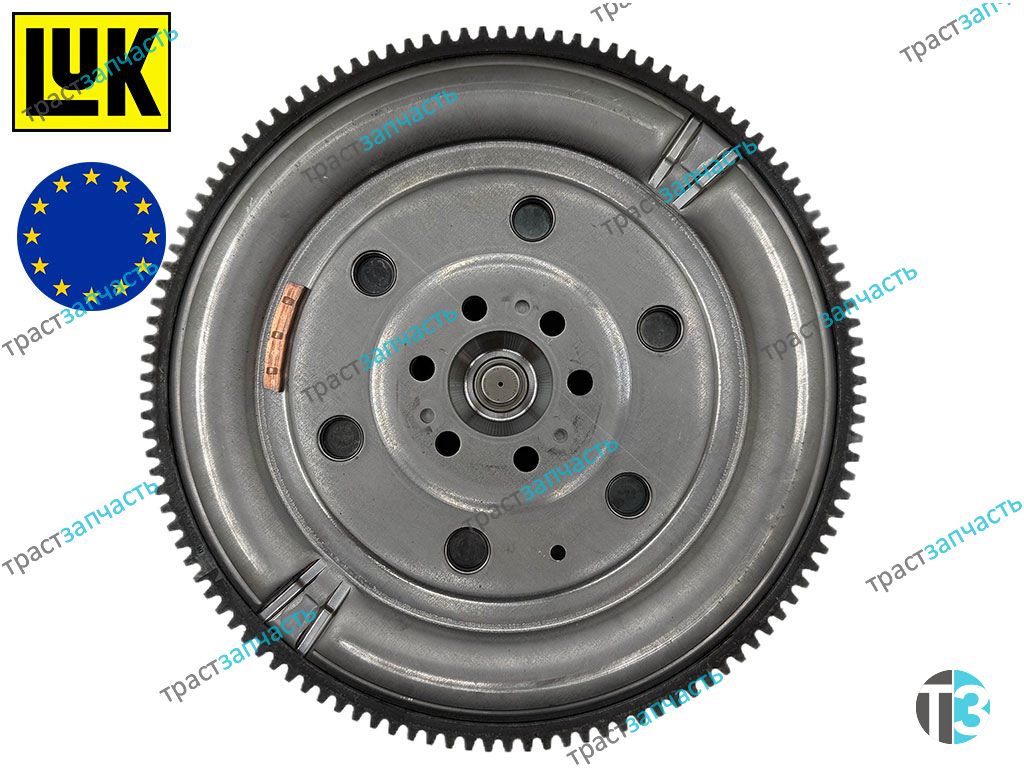 Маховик двухмассовый Volkswagen Crafter 2.0 (с 2011-2016г.) 260mm LUK EUROPE - Миниатюра товара 3