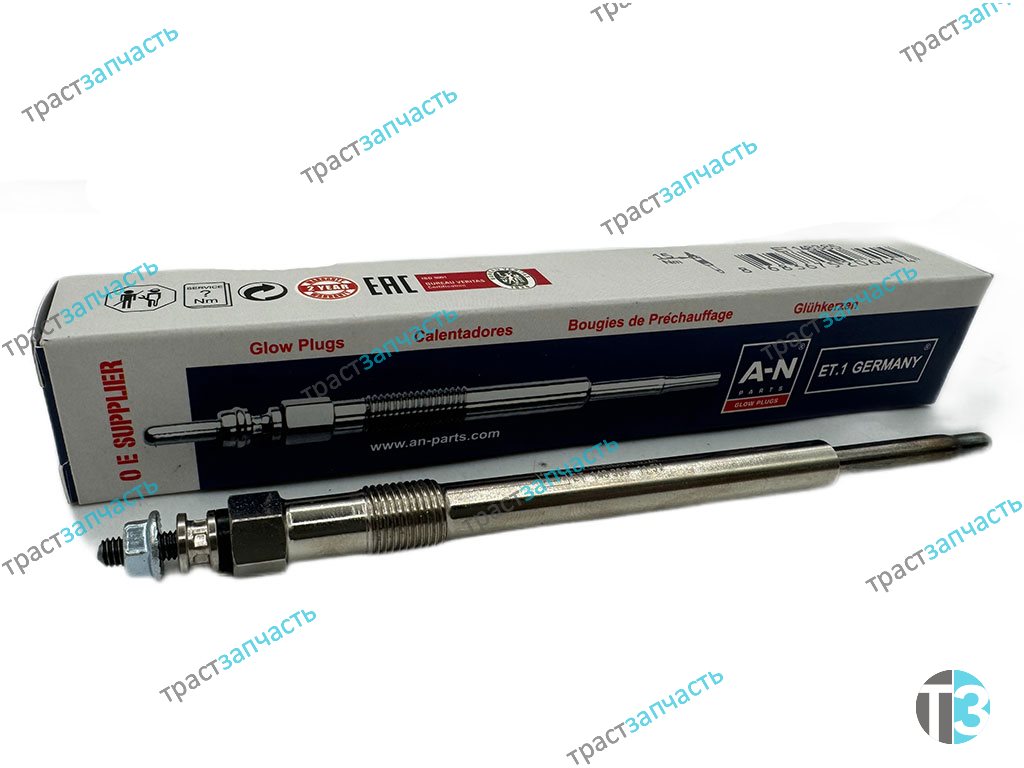 Свеча накаливания Eвро 4 2.2-2.4 Ford PSA 7C166M090AB/1569520/5960G2/1309471/1682248780 A-N ET.1 - Миниатюра товара 1