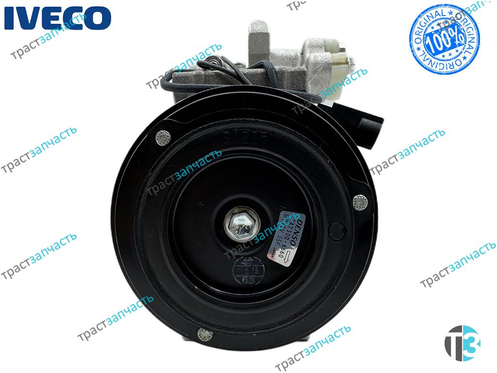 Компрессор кондиционера Iveco Daily 2.3 -3.0 с 06 504014391/504384698 ORG IVECO - Миниатюра товара 5