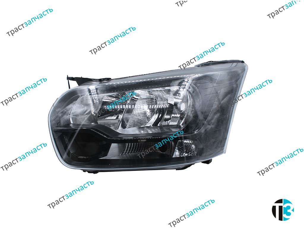 Фара правая FORD Transit >16 ( черный отражатель) GK3113W029BB/2310704/2639602  AYFAR - Миниатюра товара 1