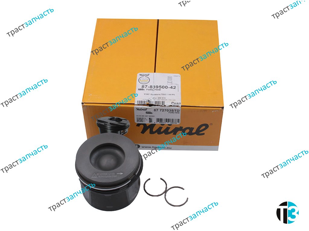 Поршень в сборе Transit, Boxer 2.2 Евро4, НИЗКИЙ, H=70mm (STD) (Цена за шт, кратн. заказа 4 шт) - Миниатюра товара 1