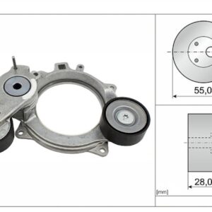Ролик генератора VAG Audi,Seat,Skoda,Volkswagen (натяжной) 2.0 TDI INA