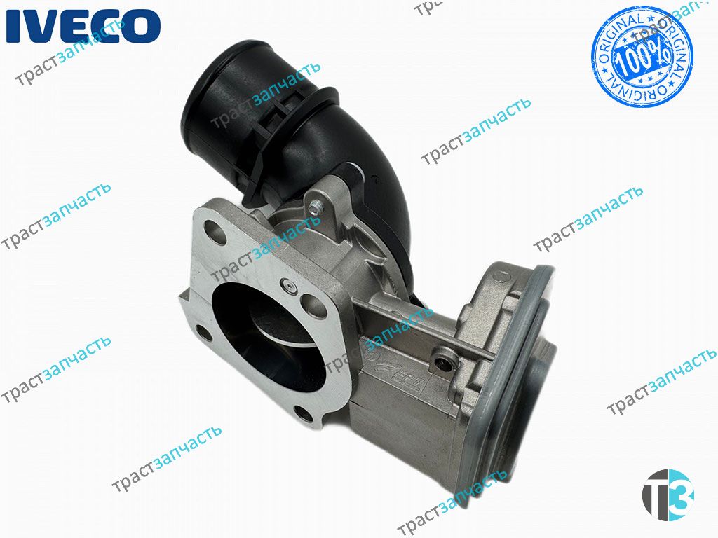 Дроссельная заслонка в сборе Iveco Daily 3.0 504264089/504345917/504105594/504388271 ORG IVECO - Миниатюра товара 3