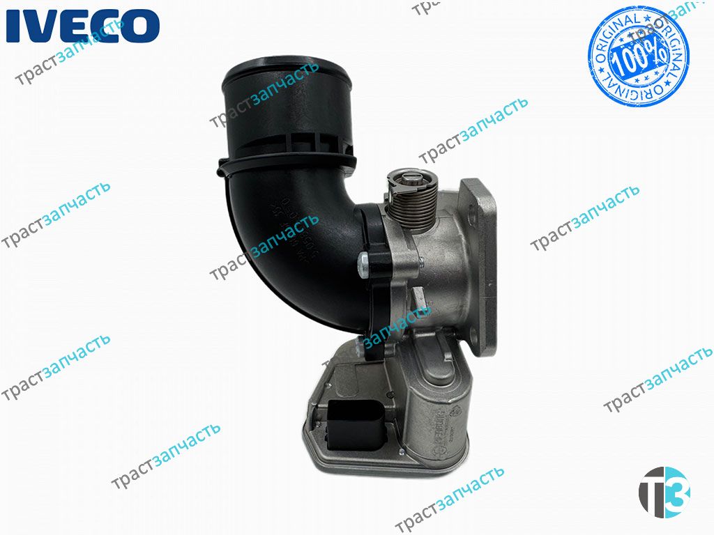 Дроссельная заслонка в сборе Iveco Daily 3.0 504264089/504345917/504105594/504388271 ORG IVECO - Миниатюра товара 4