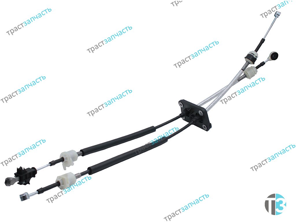 Трос Кпп Ducato (250-290) 2.3 PSA Boxer 3,Jumper 06->2.2 Puma 55238493/1607995380/2444FG TURTEL - Миниатюра товара 1