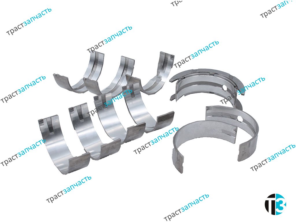 Вкладыши коренные 2.3  0.5  IVECO FIAT ком-т на двигатель евро 3-4 500054806/2996476 ORG IVECO - Миниатюра товара 1