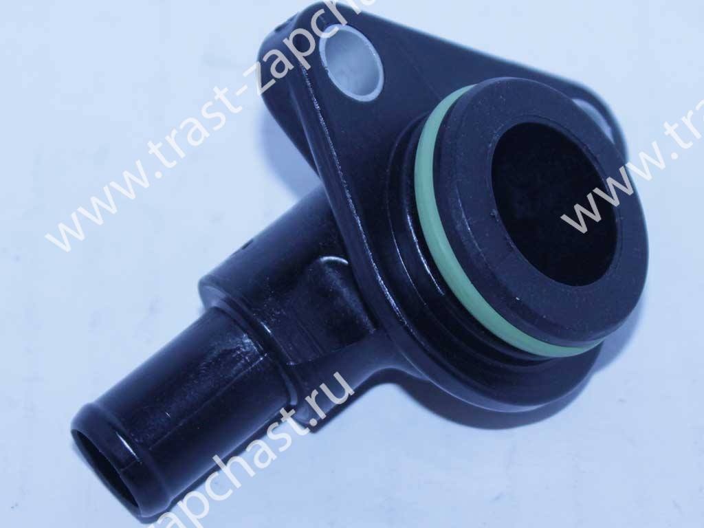 Фланец системы охлаждения Ducato RUS 2.3 (250) 504099279/1617302480/504007644 ORG IVECO - Миниатюра товара 1
