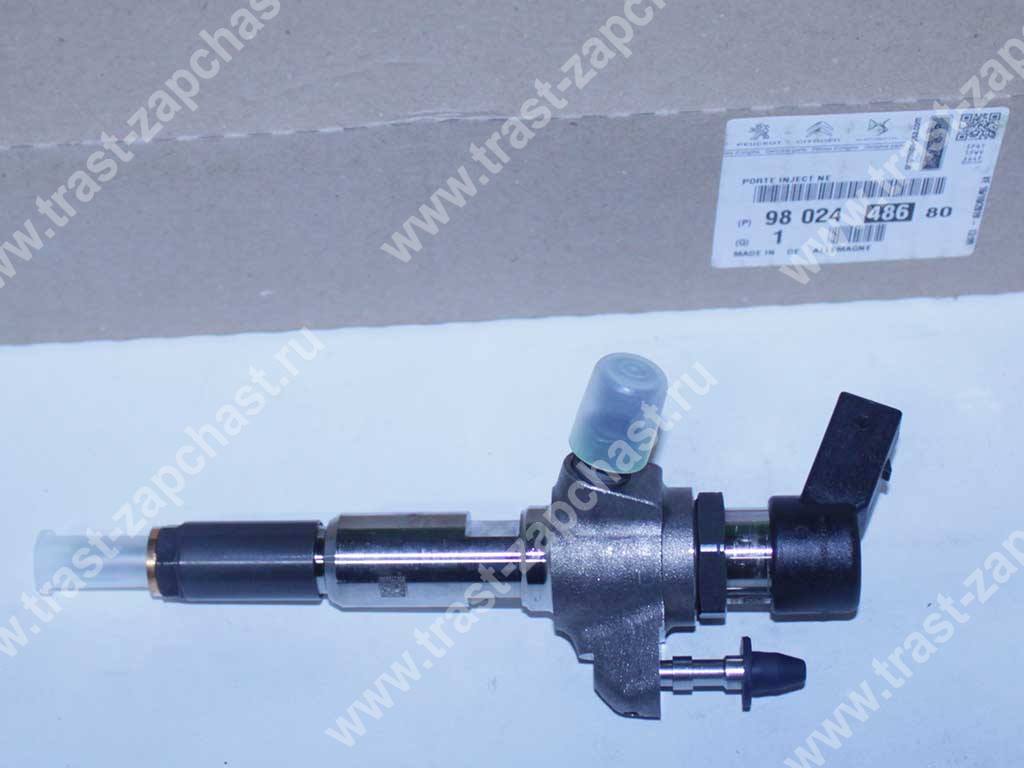 Форсунка топливная Peugeot 1.6 HDI/TDCI 1791017/AV6Q9F593AD/9802448680 ORG PSA - Миниатюра товара 3