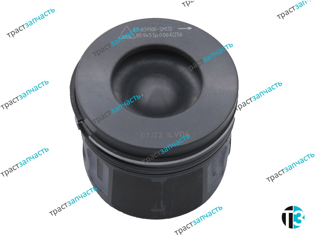 Поршень в сборе ЕВРО 4 2.2 STD Ford PSA ВЫСОКИЕ h-75,кам d- 47 mm (ЦЕНА за 4 шт) NURAL 8772722STD - Миниатюра товара 3