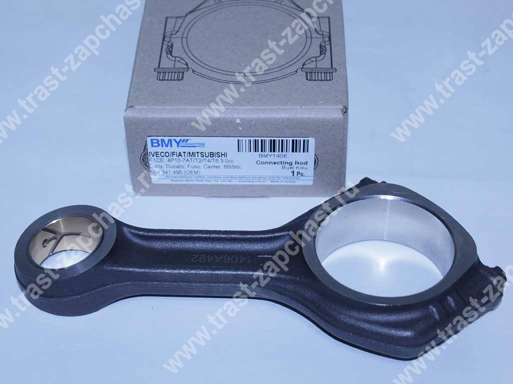 Шатун Fiat Ducato RUS IVECO 3,0 JTD 06- 504341496/504113130/61620630 BMY Tyrkey - Миниатюра товара 1