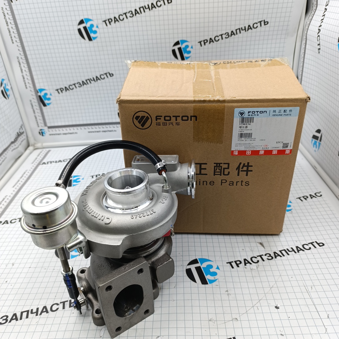 Турбокомпрессор Газон Next 3.8 ISF Eвро 4 (Валдай) 3790134/4309411 ORG FOTON - Миниатюра товара 1